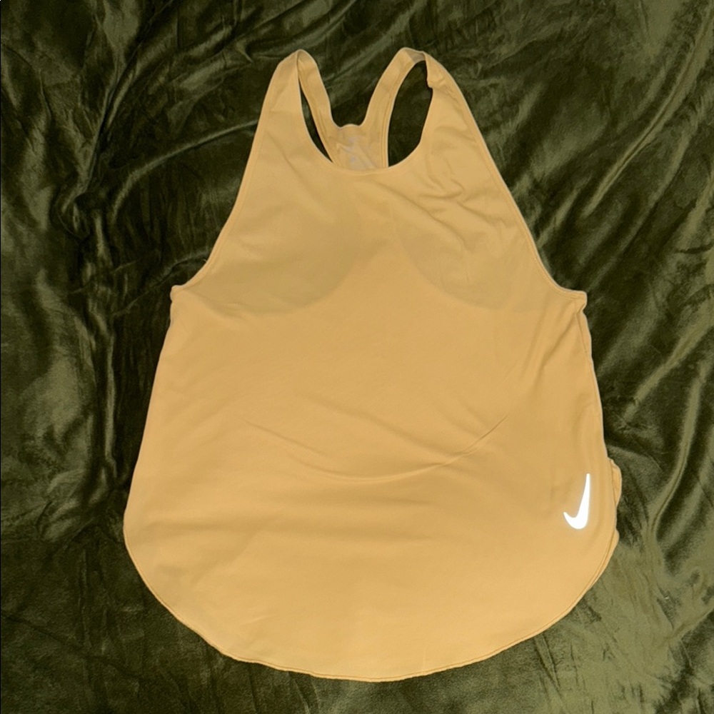 Nike Orange Pink Sleeveless Relaxed Tank Top